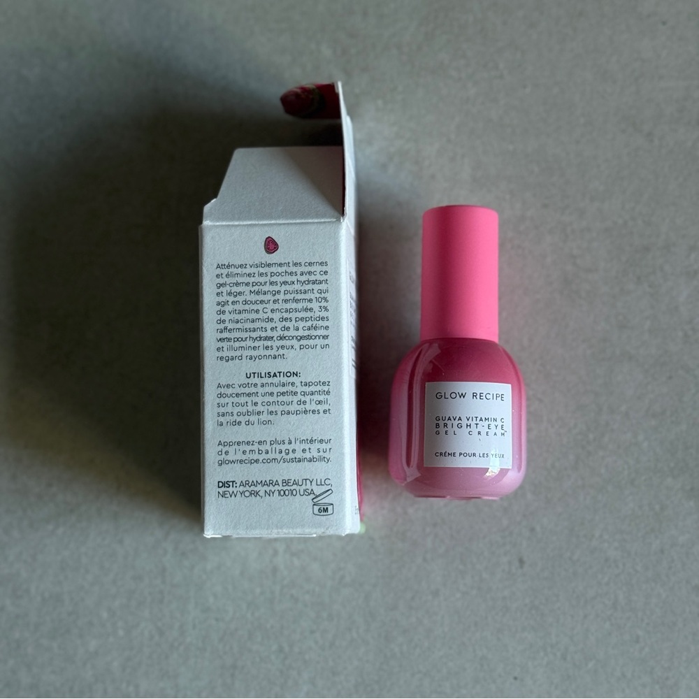 Glow Recipe Guava Vitamin C Bright-Eye Gel Cream 0.5 oz - Picture 4 of 4